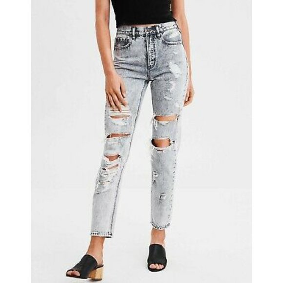 american eagle jeans mom